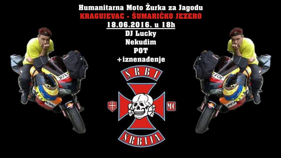 Humanitarna Moto Žurka, MC SRBI Kragujevac za Jagodu