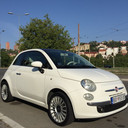 Fiat 500, 2007. godište, 1.4 benzinacProdaje se Fiat 500, bela-bež boja, 2007. godište, 1.4 benzinac, 105 konja, lounge, u full opremi - muzicki volan, senzori za parkiranje, električni podizači stakla, volan podesiv po visini, windows mobile, automatska klima, panorama krov, set letnjih i set zimskih guma, felne aluminijumske 16-tice, vozačevo sedište podesivo po visini, presao 145.000km, uvezen iz nemačke, na 125.000 km uradjen veliki servis, pre 2 meseca mali redovni servis i zamenjene su pločice,Svi servisi radjeni u LAV servisu, postoje računi,Registrovan na BG tablice do februara 2018,cena 6.200e.Telefon: +381653312226